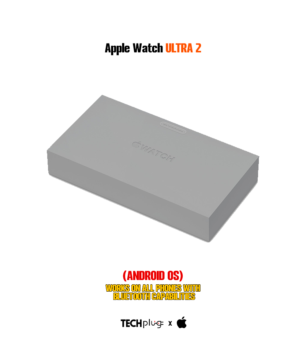 ULTRA Smart Watch (android OS) Black and Titanium Case