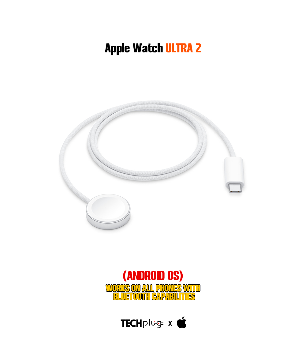 ULTRA Smart Watch (android OS) Black and Titanium Case