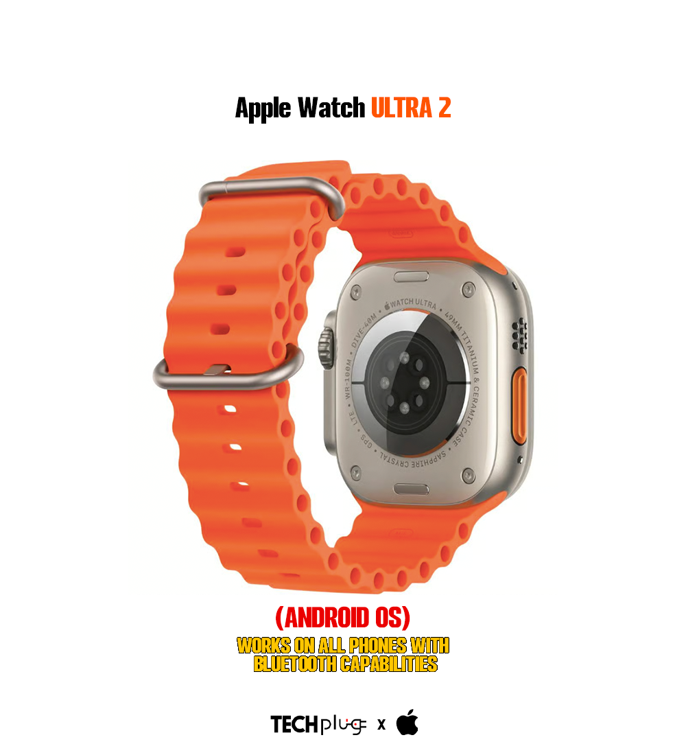 ULTRA Smart Watch (android OS) Black and Titanium Case